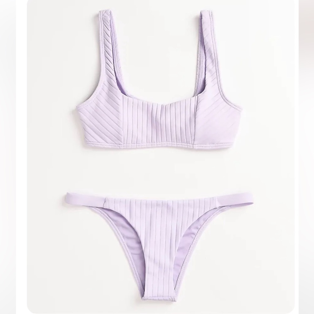 Damsel Ribbed Bikini NWOT